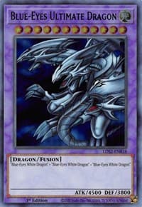 Blue-Eyes Ultimate Dragon (Green) - Legendary Duelists: Season 2 - YuGiOh card
