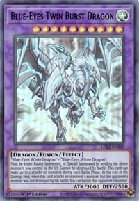 Blue-Eyes Twin Burst Dragon (Blue) - Legendary Duelists: Season 2 - YuGiOh card