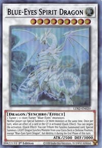 Blue-Eyes Spirit Dragon (Purple) - Legendary Duelists: Season 2 - YuGiOh card