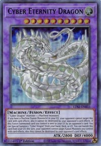Cyber Eternity Dragon (Green) - Legendary Duelists: Season 2 - YuGiOh card
