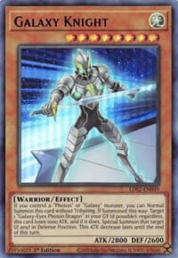 Galaxy Knight (Blue) - Legendary Duelists: Season 2 - YuGiOh card
