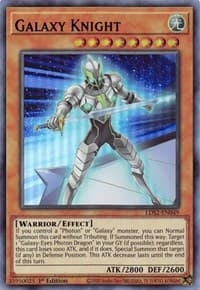 Galaxy Knight (Purple) - Legendary Duelists: Season 2 - YuGiOh card
