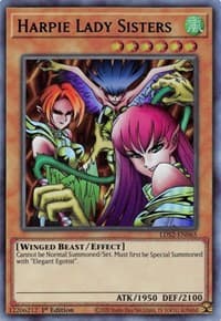 Harpie Lady Sisters (Blue) - Legendary Duelists: Season 2 - YuGiOh card