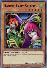 Harpie Lady Sisters (Purple) - Legendary Duelists: Season 2 - YuGiOh card