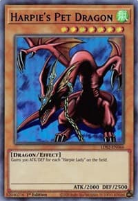 Harpie's Pet Dragon (Purple) - Legendary Duelists: Season 2 - YuGiOh card