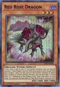Red Rose Dragon (Blue) - Legendary Duelists: Season 2 - YuGiOh card