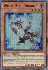 White Rose Dragon (Blue) - Legendary Duelists: Season 2 - YuGiOh card