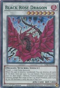Black Rose Dragon (Green) - Legendary Duelists: Season 2 - YuGiOh card