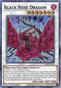 Black Rose Dragon (Purple) - Legendary Duelists: Season 2 - YuGiOh card