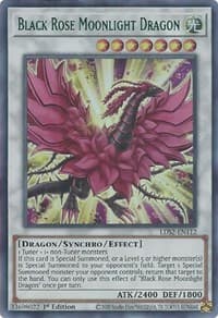 Black Rose Moonlight Dragon (Green) - Legendary Duelists: Season 2 - YuGiOh card