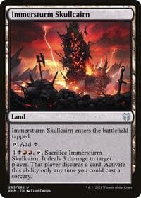 Immersturm Skullcairn - Kaldheim - Magic: The Gathering card