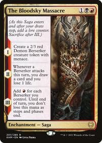 The Bloodsky Massacre - Kaldheim - Magic: The Gathering card