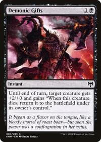 Demonic Gifts - Kaldheim - Magic: The Gathering card