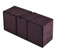 Suede Collection Alcove Vault - Amethyst - Ultra Pro Deck Boxes - Deck Boxes card