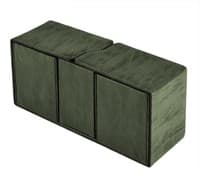 Suede Collection Alcove Vault - Emerald - Ultra Pro Deck Boxes - Deck Boxes card