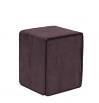 Suede Collection Alcove Flip Box - Amethyst - Ultra Pro Deck Boxes - Deck Boxes card