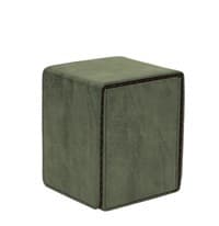 Suede Collection Alcove Flip Box - Emerald - Ultra Pro Deck Boxes - Deck Boxes card