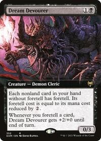 Dream Devourer (Extended Art) - Kaldheim - Magic: The Gathering card