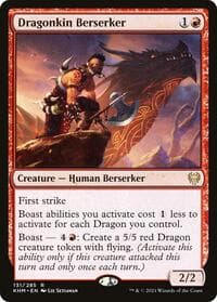 Dragonkin Berserker - Kaldheim - Magic: The Gathering card