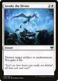 Invoke the Divine - Kaldheim - Magic: The Gathering card