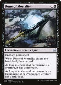 Rune of Mortality - Kaldheim - Magic: The Gathering card