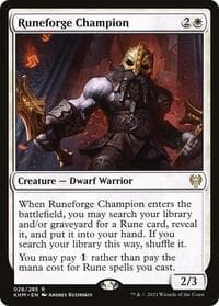 Runeforge Champion - Kaldheim - Magic: The Gathering card