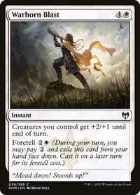 Warhorn Blast - Kaldheim - Magic: The Gathering card
