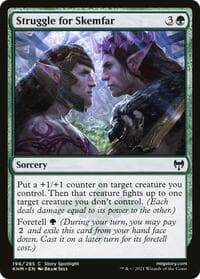 Struggle for Skemfar - Kaldheim - Magic: The Gathering card