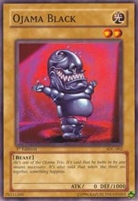 Ojama Black - Invasion of Chaos - YuGiOh card