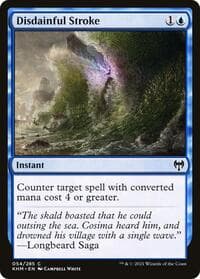 Disdainful Stroke - Kaldheim - Magic: The Gathering card