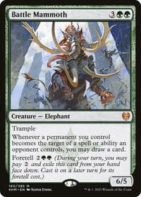 Battle Mammoth - Kaldheim - Magic: The Gathering card
