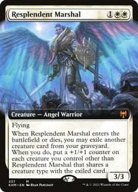Resplendent Marshal (Extended Art) - Kaldheim - Magic: The Gathering card
