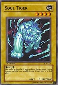 Soul Tiger - Invasion of Chaos - YuGiOh card