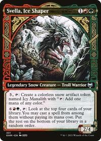 Svella, Ice Shaper (Showcase) - Kaldheim - Magic: The Gathering card