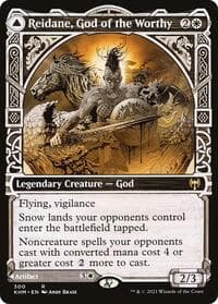 Reidane, God of the Worthy (Showcase) - Kaldheim - Magic: The Gathering card