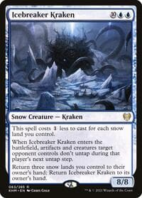 Icebreaker Kraken - Kaldheim - Magic: The Gathering card