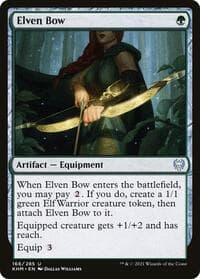 Elven Bow - Kaldheim - Magic: The Gathering card
