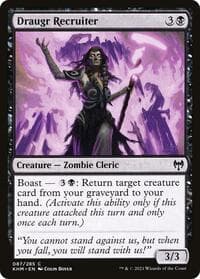 Draugr Recruiter - Kaldheim - Magic: The Gathering card