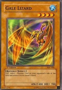 Gale Lizard - Invasion of Chaos - YuGiOh card