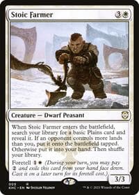 Stoic Farmer - Commander: Kaldheim - Magic: The Gathering card
