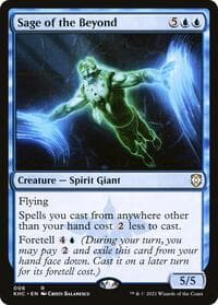 Sage of the Beyond - Commander: Kaldheim - Magic: The Gathering card