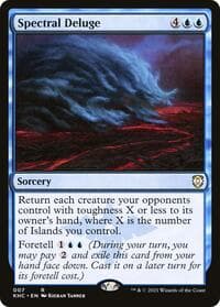 Spectral Deluge - Commander: Kaldheim - Magic: The Gathering card