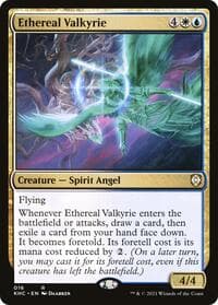 Ethereal Valkyrie - Commander: Kaldheim - Magic: The Gathering card