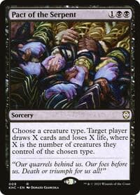 Pact of the Serpent - Commander: Kaldheim - Magic: The Gathering card