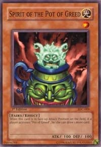 Spirit of the Pot of Greed - Invasion of Chaos - YuGiOh card