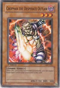 Chopman the Desperate Outlaw - Invasion of Chaos - YuGiOh card