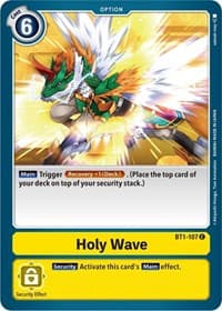 Holy Wave - Release Special Booster 1.5 - Digimon Card Game card