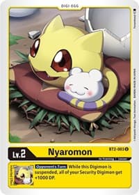 Nyaromon - Release Special Booster 1.5 - Digimon Card Game card