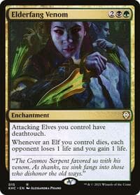 Elderfang Venom - Commander: Kaldheim - Magic: The Gathering card