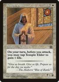 Temple Elder - Portal Second Age - Magic: The Gathering card